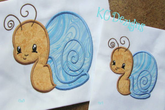 Adorable Baby Bug Snail for Boutique Apparel
