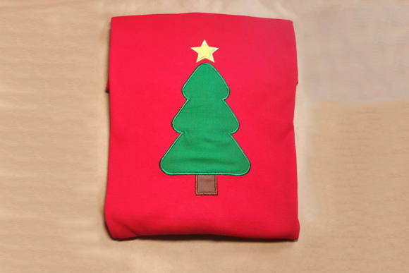 Christmas Tree Applique Embroidery Design Review