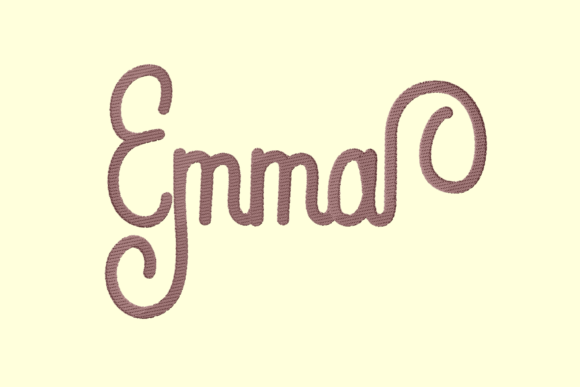 Emma Lettering: A Test of a Brave and Beautiful Design