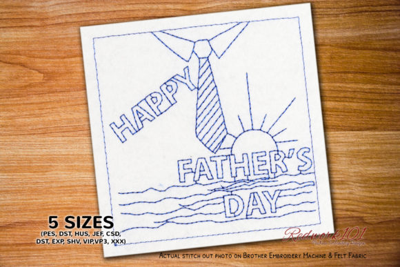 Fathers Day: A Touch of Cheer for Embroidery Projects