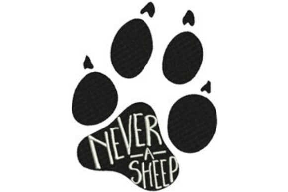 Never a Sheep: A Sweet and Detailed Embroidery Design