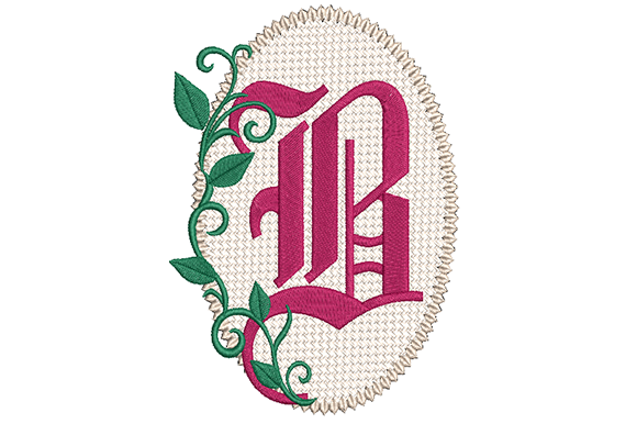 Olde English Monogram Letter B: A Classic Touch