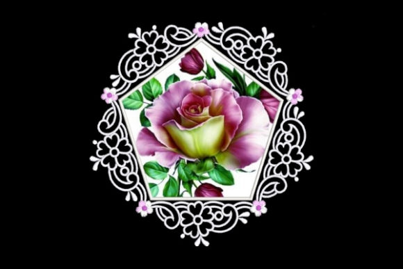 Pink & White Satin Applique Quilt Block Review