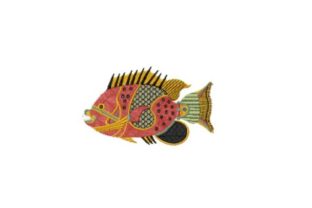Reviewing the Douwing-admiral Plate Embroidery Design