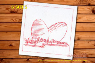 Testing Easter Egg Redwork for Personalized Gift Products