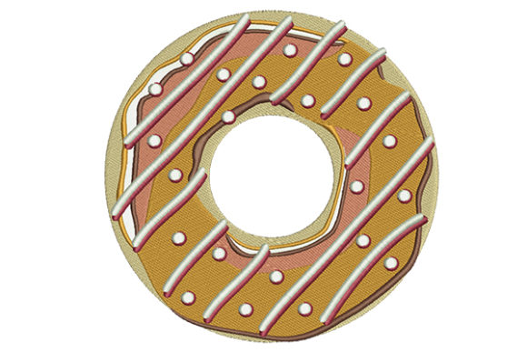 The Donut Design: A Cozy, Festive Embroidery for Holiday Markets