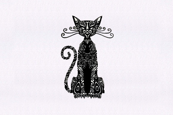 Why I'm Adding Egyptian Cat to My Holiday Embroidery Collection